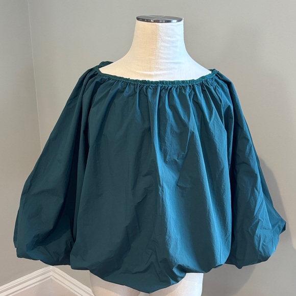 THML NWT Puff Sleeve Style Lightweight Blouse - Picture 6 of 12